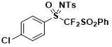 N-((4-Chlorophenyl)(difluoro(phenylsulfonyl)methyl)(oxo)-λ6-sulfanylidene)-4-methylbenzenesulfonamide